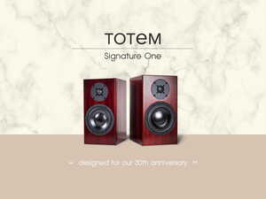 Totem Signature One 전시상품 넉넉한 중저음 디테일한 해상력 30주년기념 매장전시상품